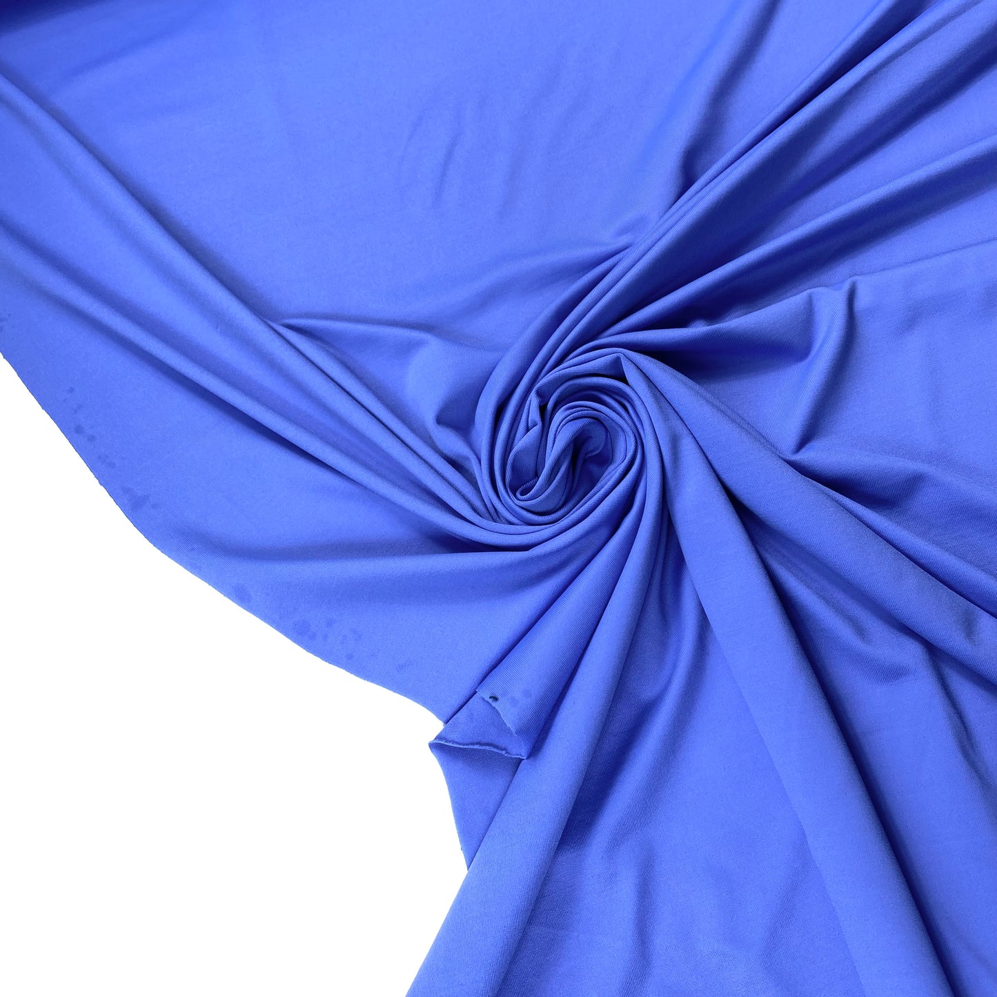 Malha lycra azul desbotado