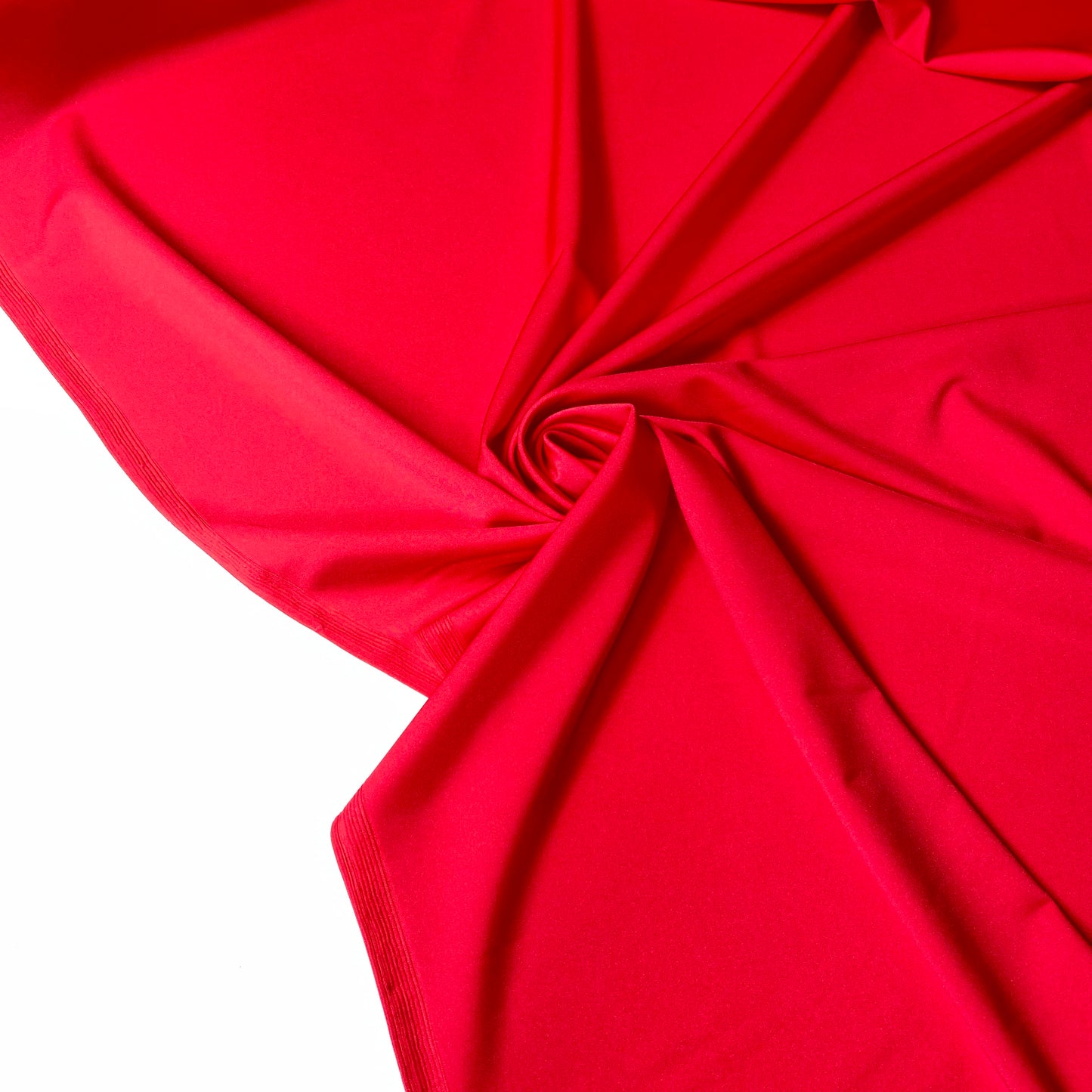 Lycra Com Brilho Vermelho Escarlate