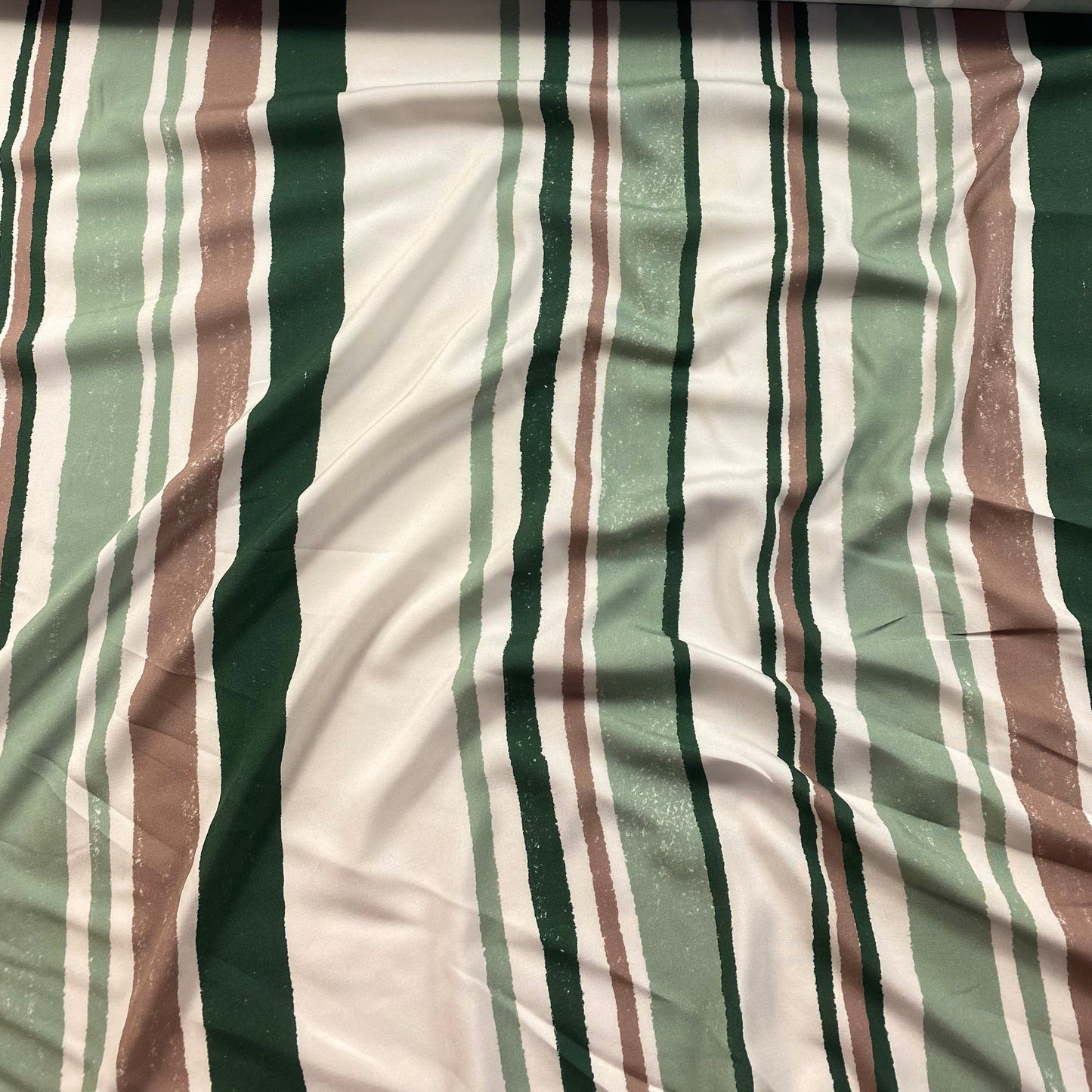 Popeline com riscas coloridas