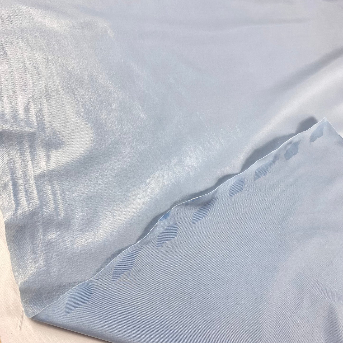 Lycra azul platinado tipo camurça