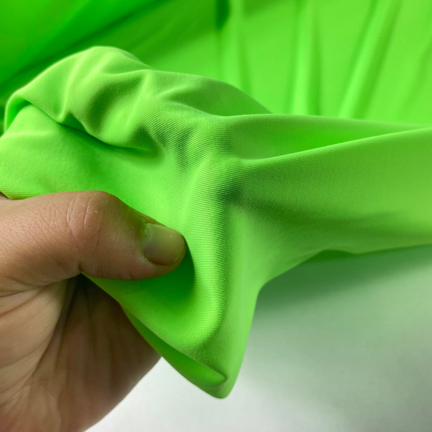 Lycra mate verde neón