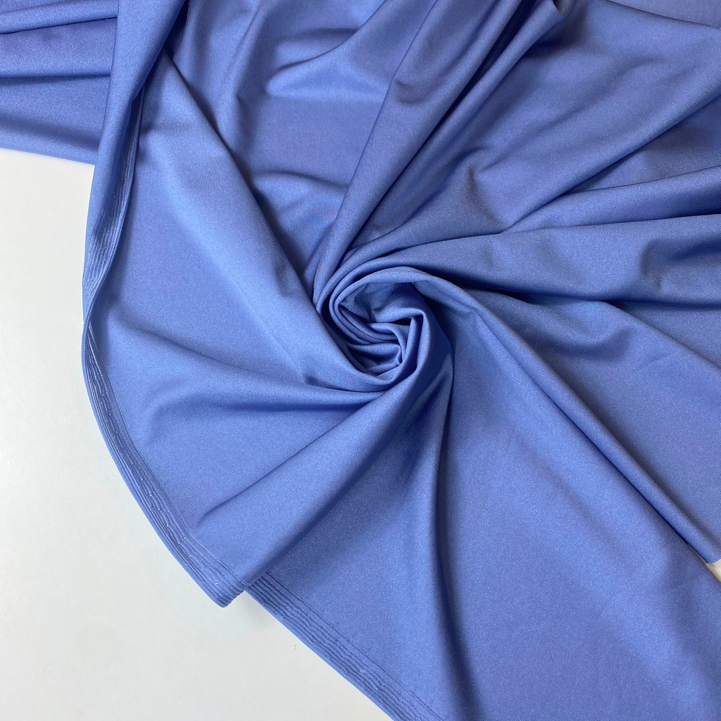 Lycra Com Brilho Azul Platinada