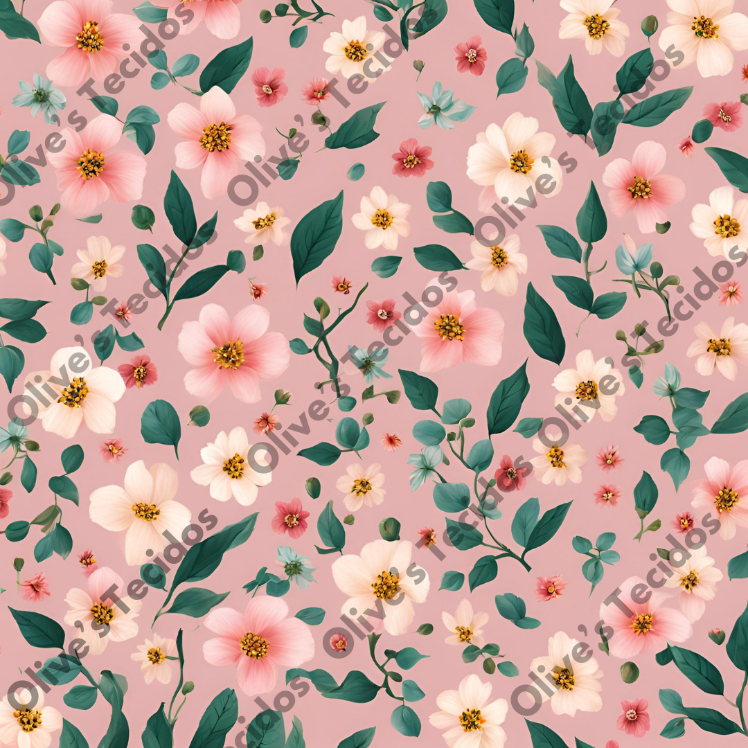 Watermelons pattern with green background