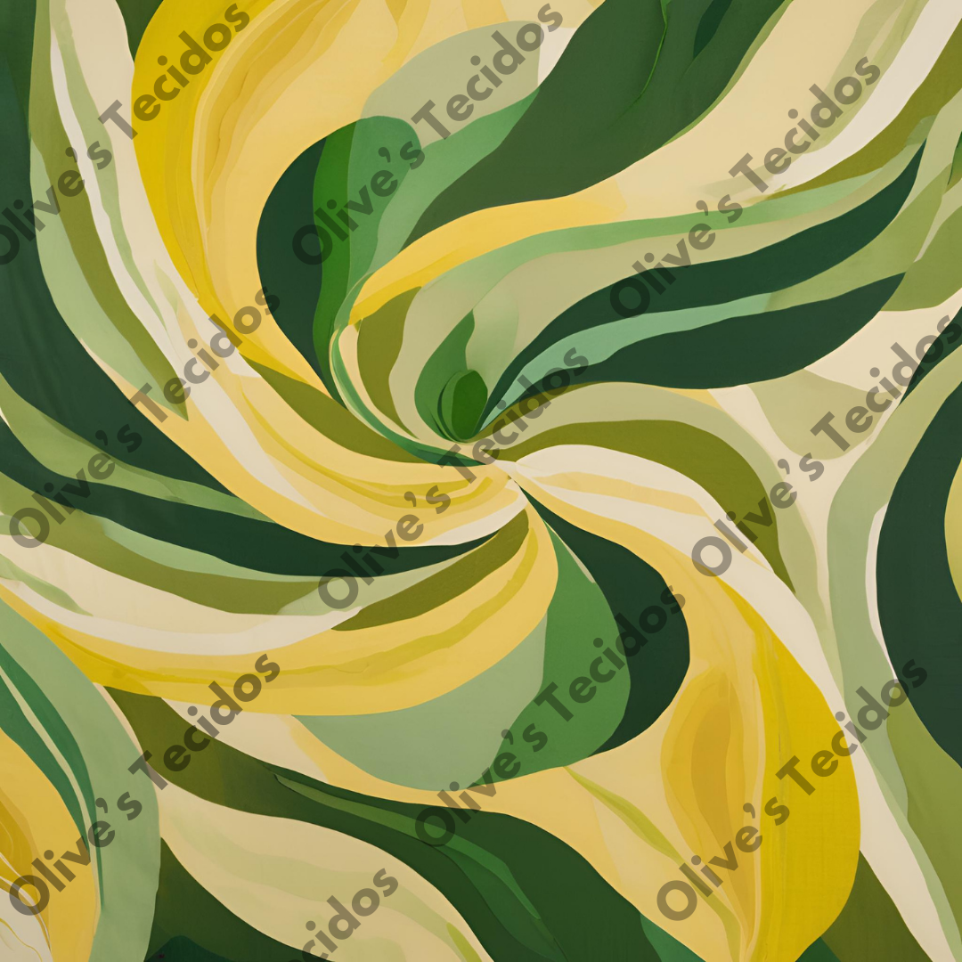 Patrón de sandías con fondo verde