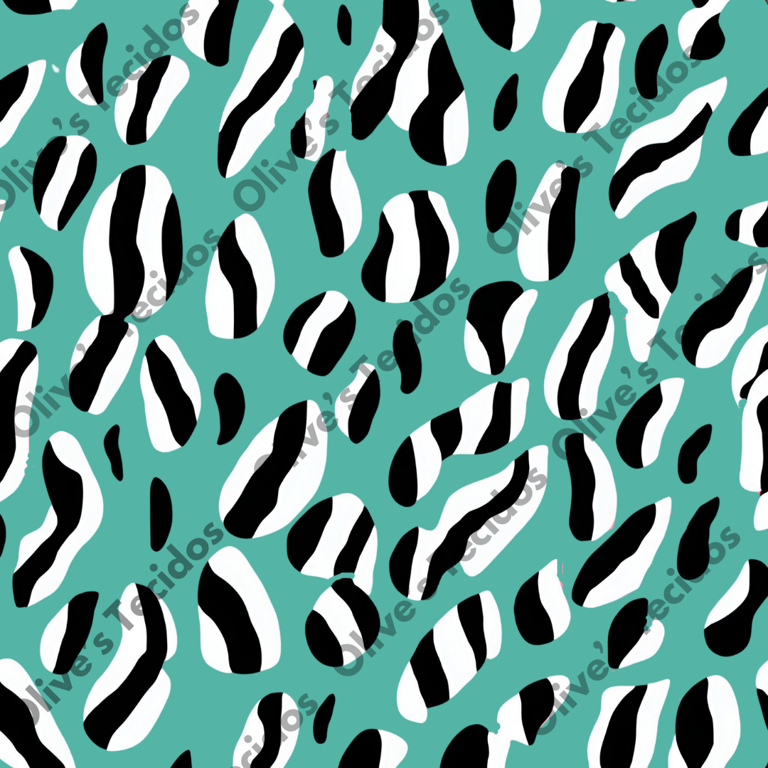 Watermelons pattern with green background