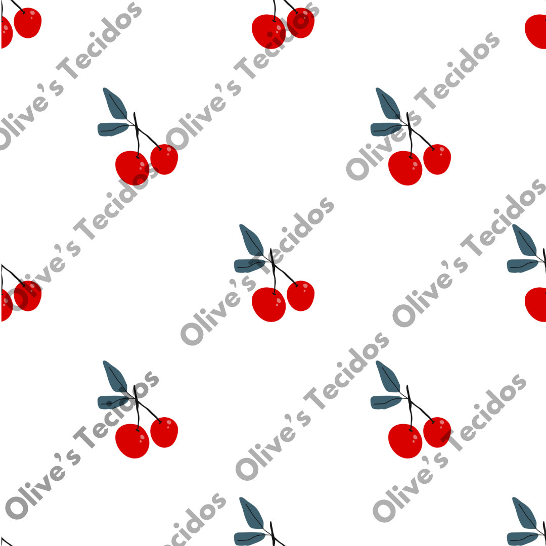 Patrón de sandías con fondo verde