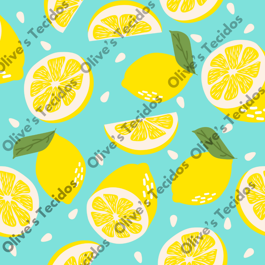 Patrón de sandías con fondo verde