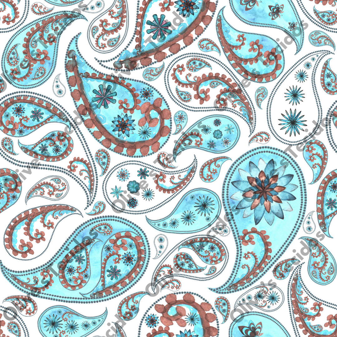 Patrón de sandías con fondo verde