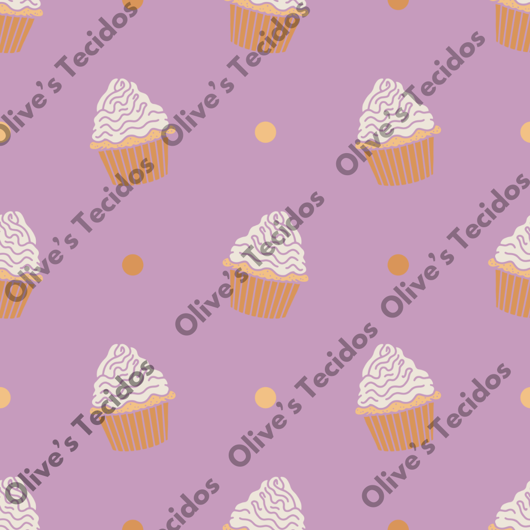 OT079 - padrão cupcackes