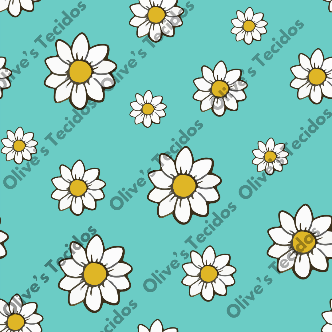 Watermelons pattern with green background