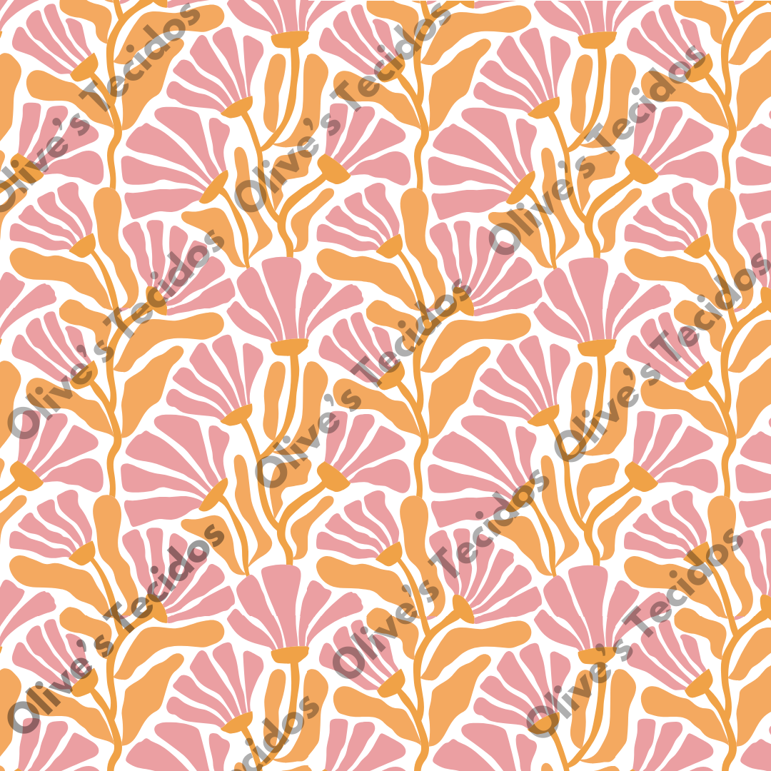 Patrón de sandías con fondo verde