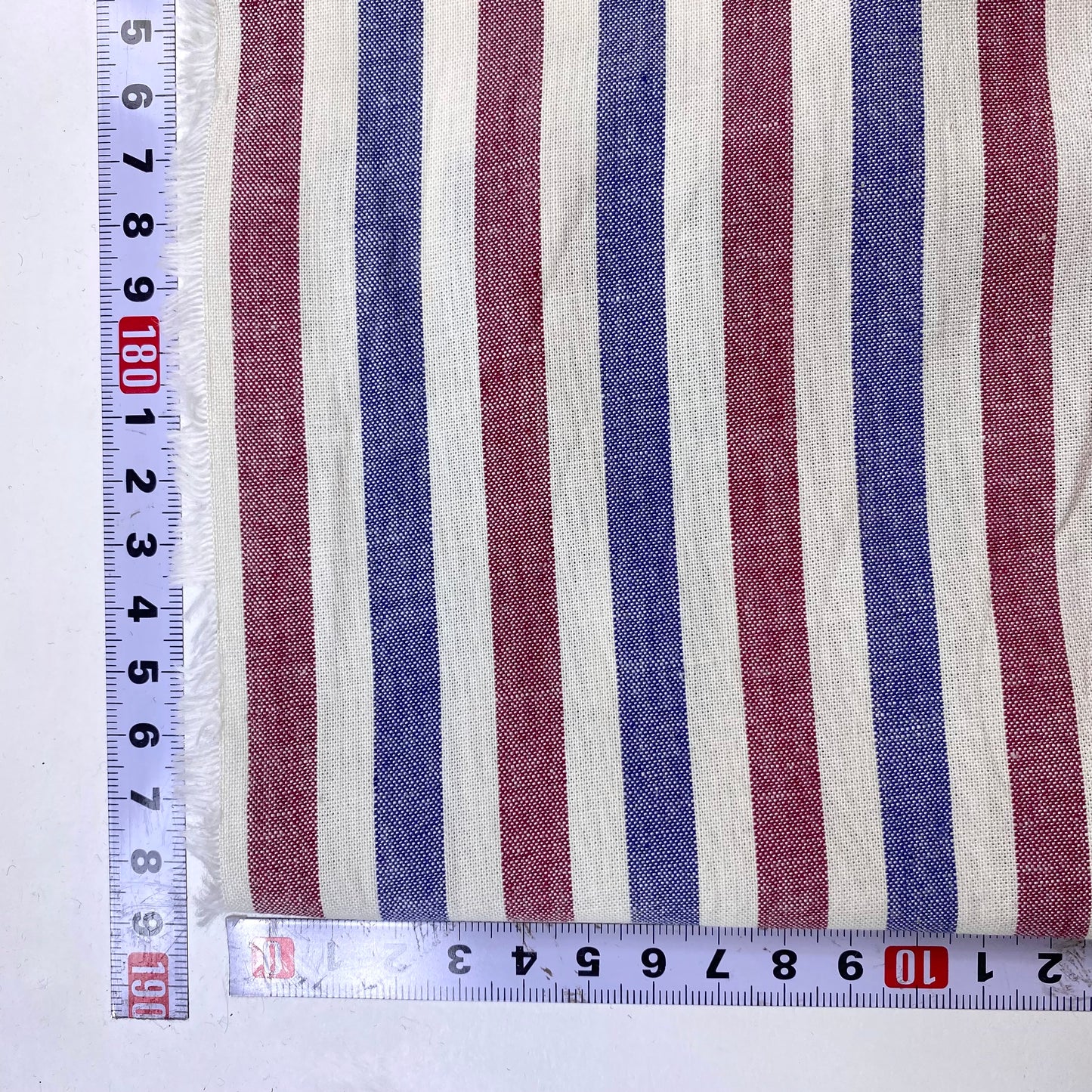 Oxford rayas blancas, rojas y azules