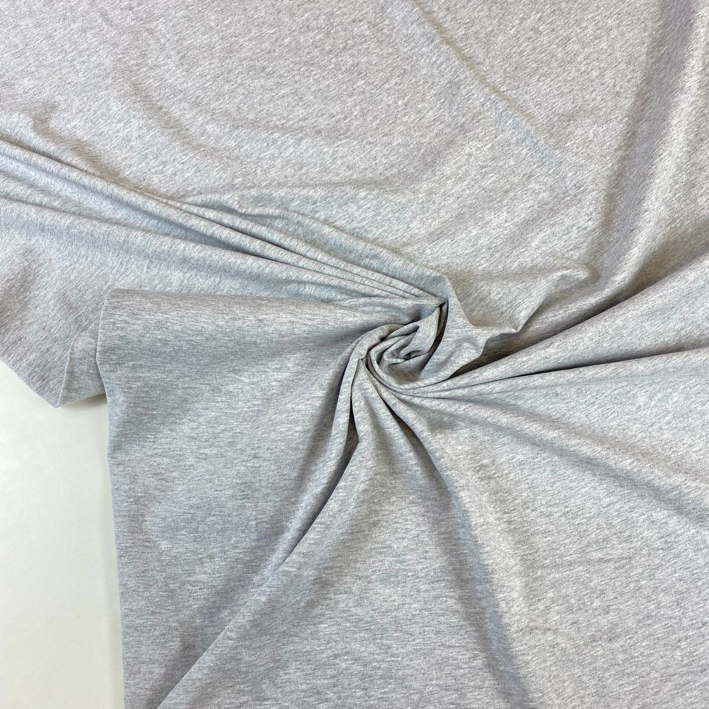 Jersey com elastano cinza mescla