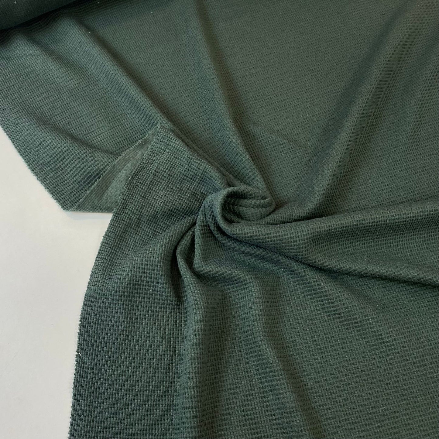 Military green waffle-type mesh