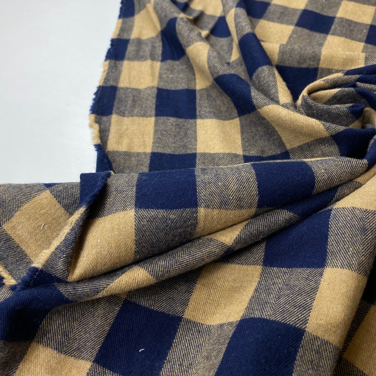 Cuadros azul Vaiela y beige oscuro