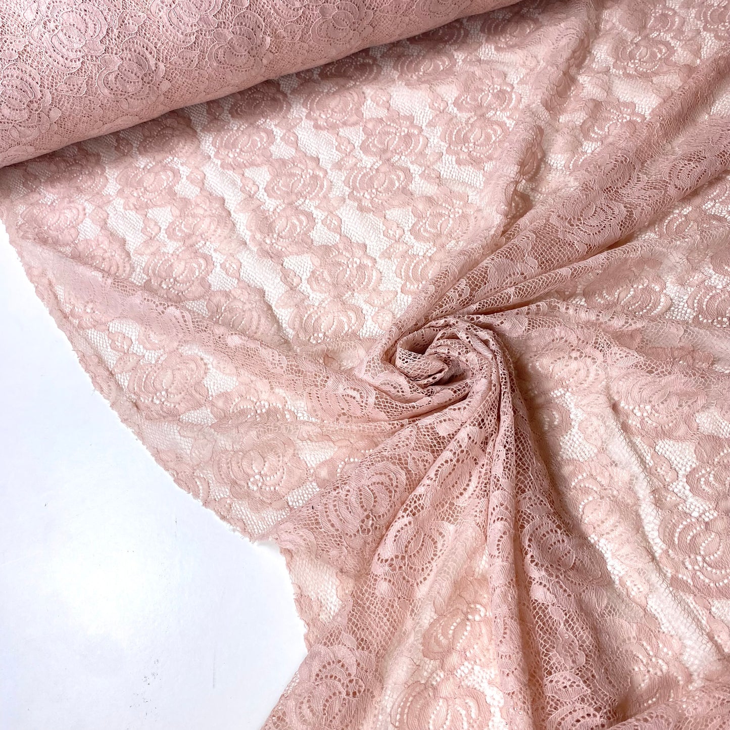 Renda rosa velho com rosa