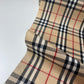 Tecido plastificado padrão Burberry
