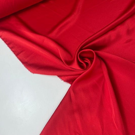 Cetim sablé vermelho