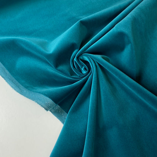 Veludo azul petróleo