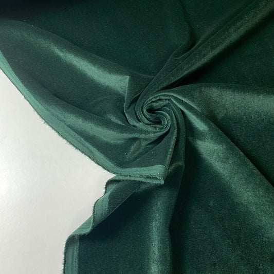 Veludo verde escuro