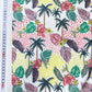 Lycra Carvico Com Padrão Tropical