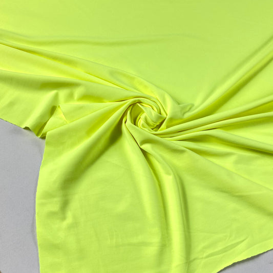 Lycra amarelo neón mate