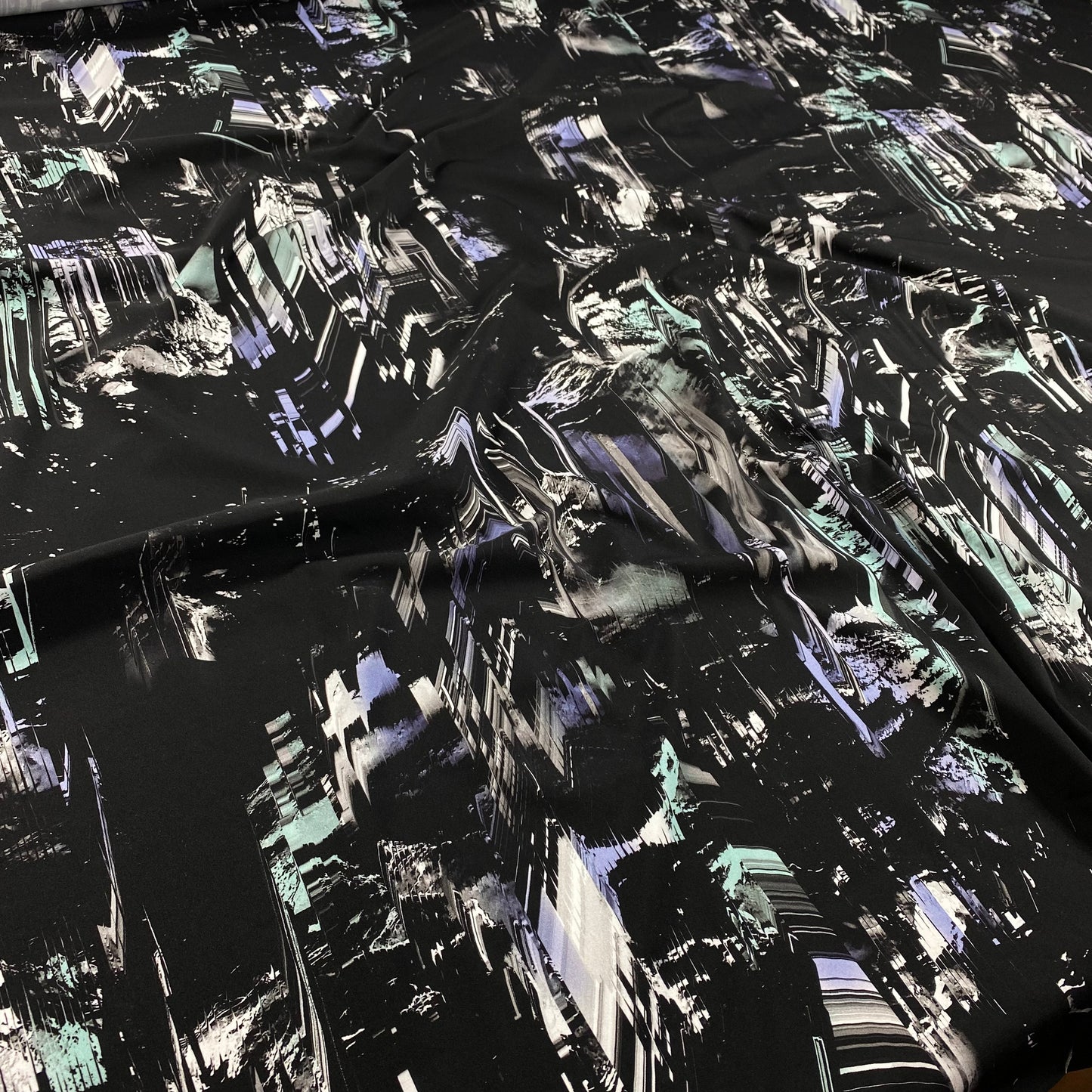 Lycra padrão abstrato