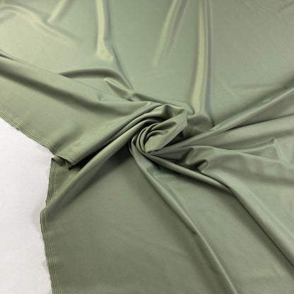 Lycra verde seco mate