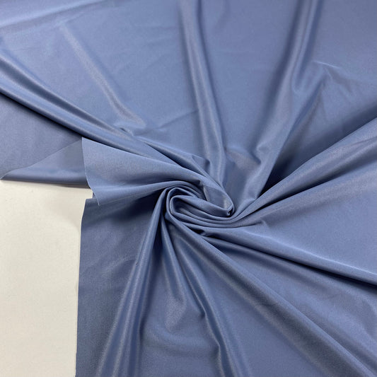 Lycra azul acinzentado com brilho