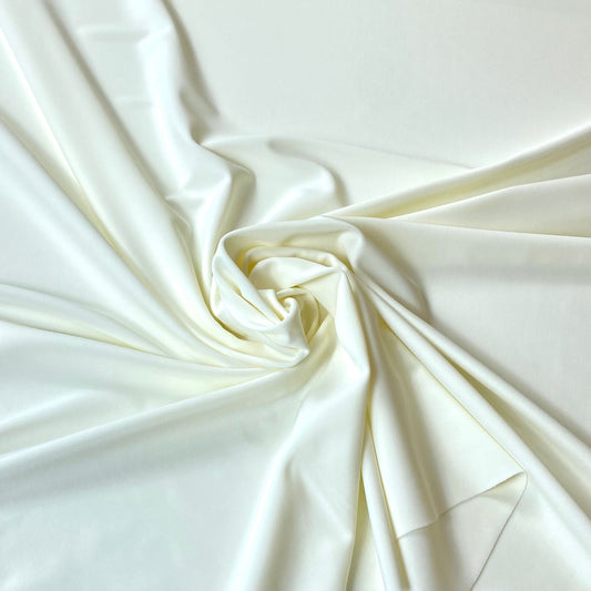 licra mate blanca perlada