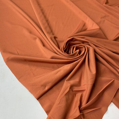Lycra reciclada mate color caramelo