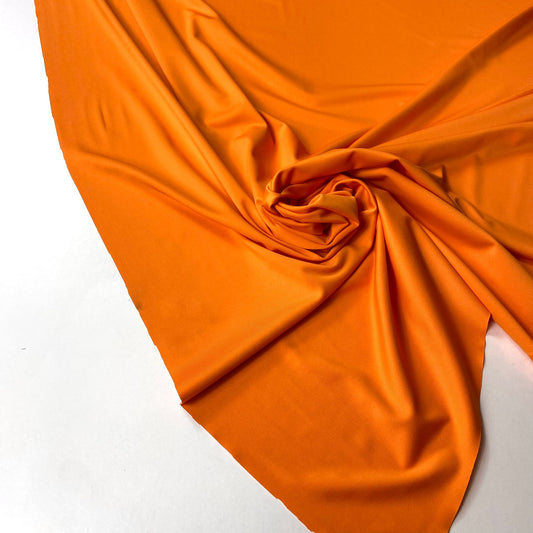 Lycra naranja mate reciclada
