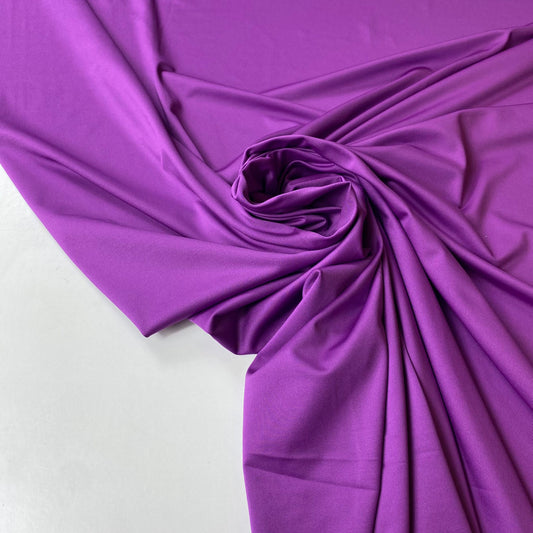 Lycra violeta mate reciclada