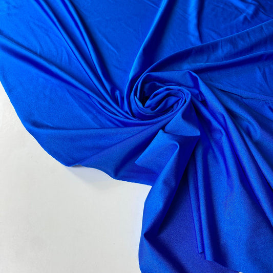 Lycra glitter in dark blue Carvico