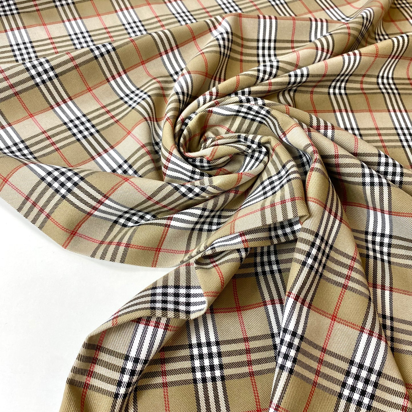 tartán escocés al estilo Burberry