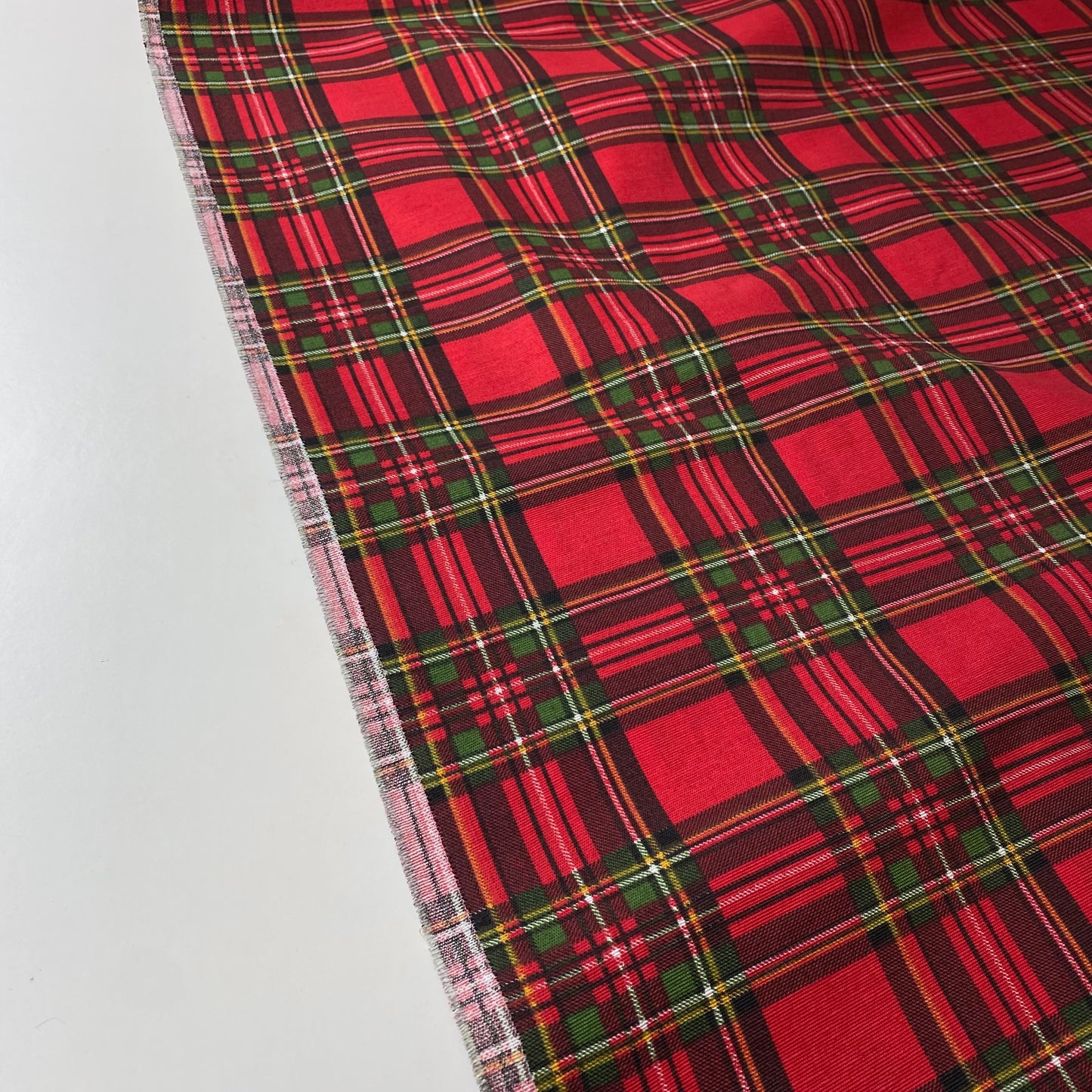 Cinta con estampado de tartán