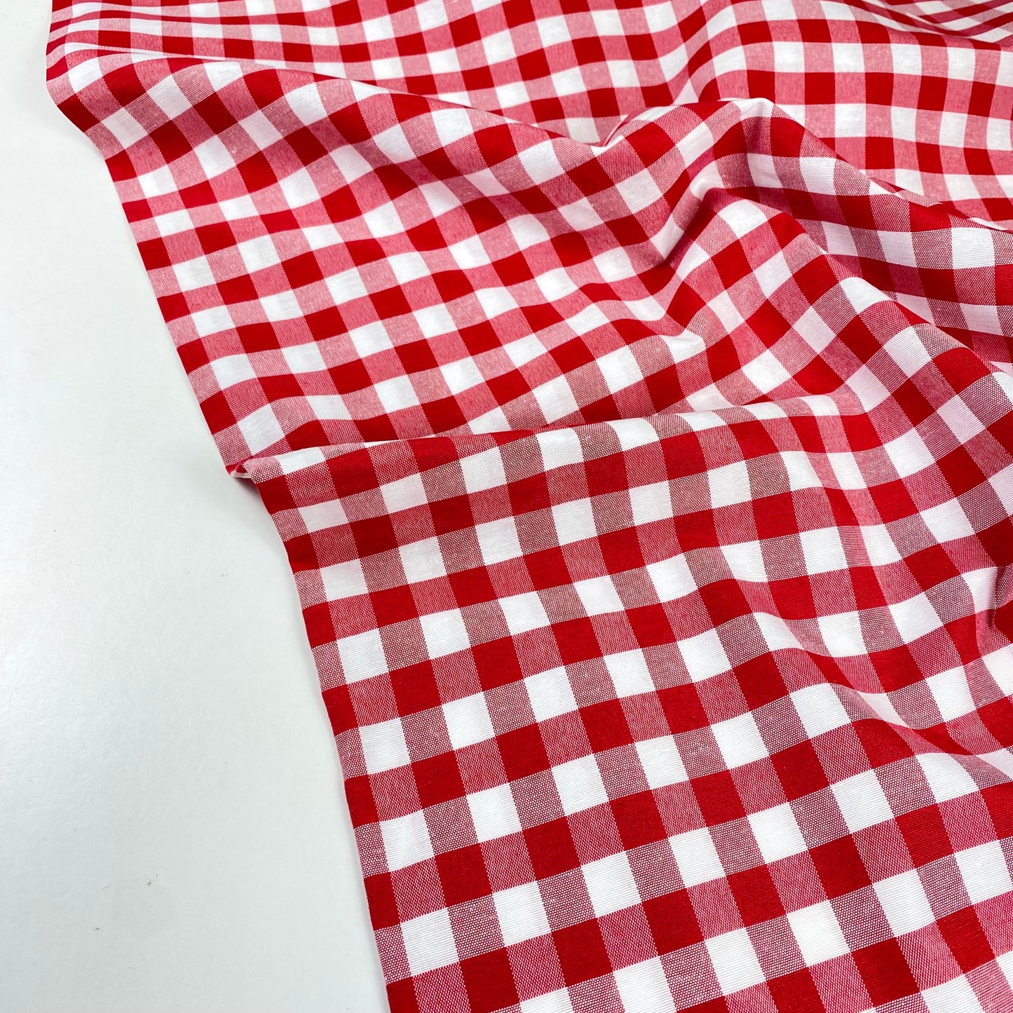 Cinta Vichy roja y blanca