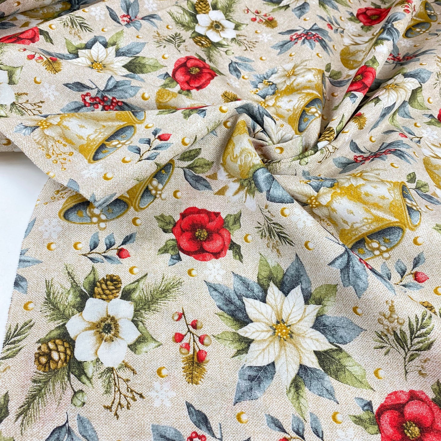 folleto de patrones navideños