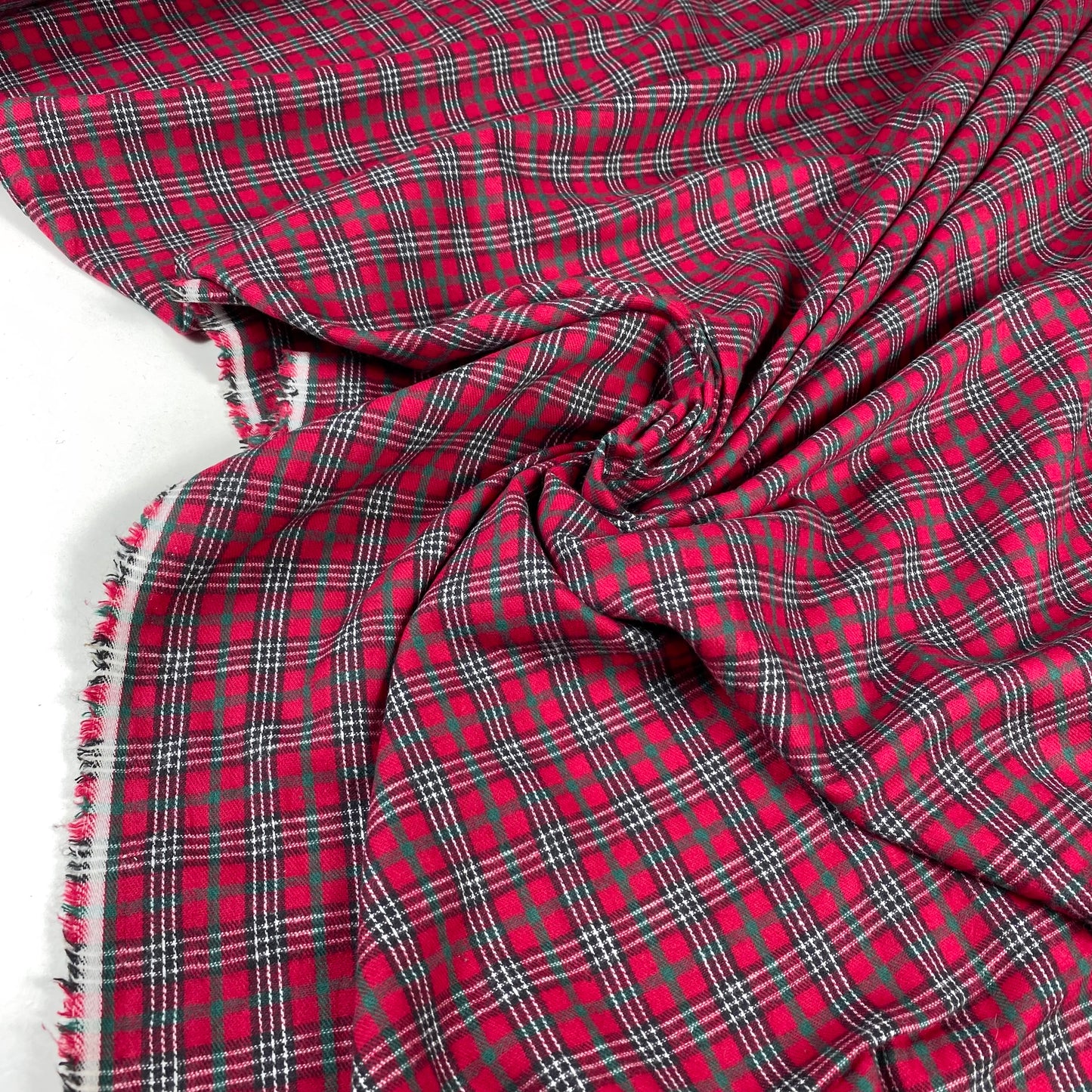 Franela verde y roja estándar