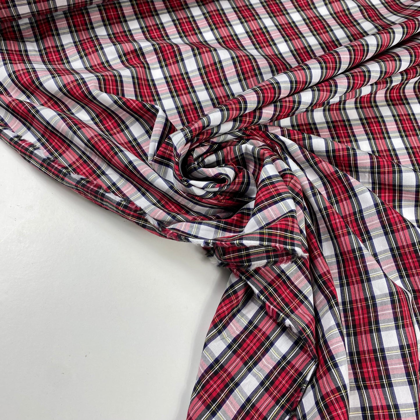 Camisa de cambray con estampado navideño