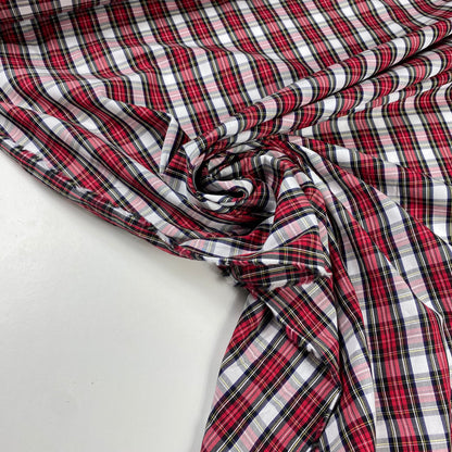 Camisa de cambray con estampado navideño