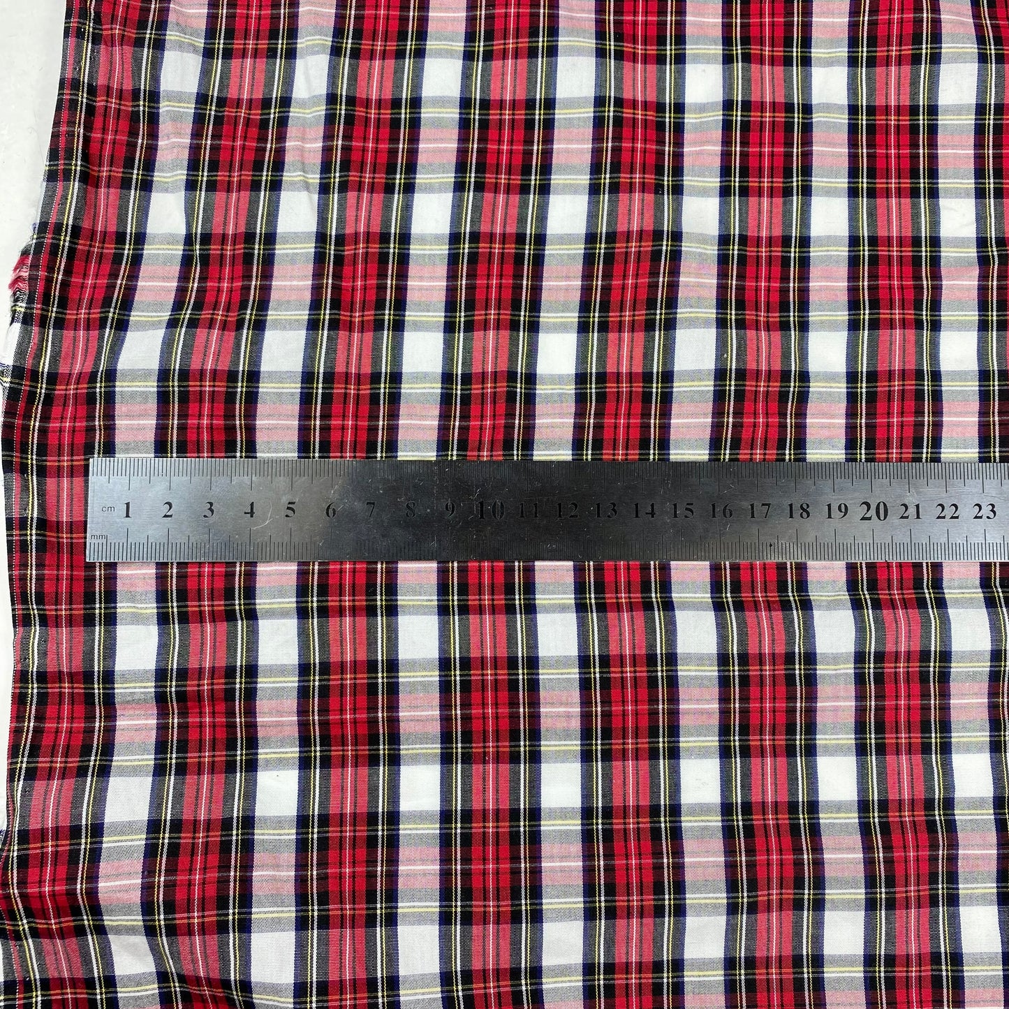 Camisa de cambray con estampado navideño