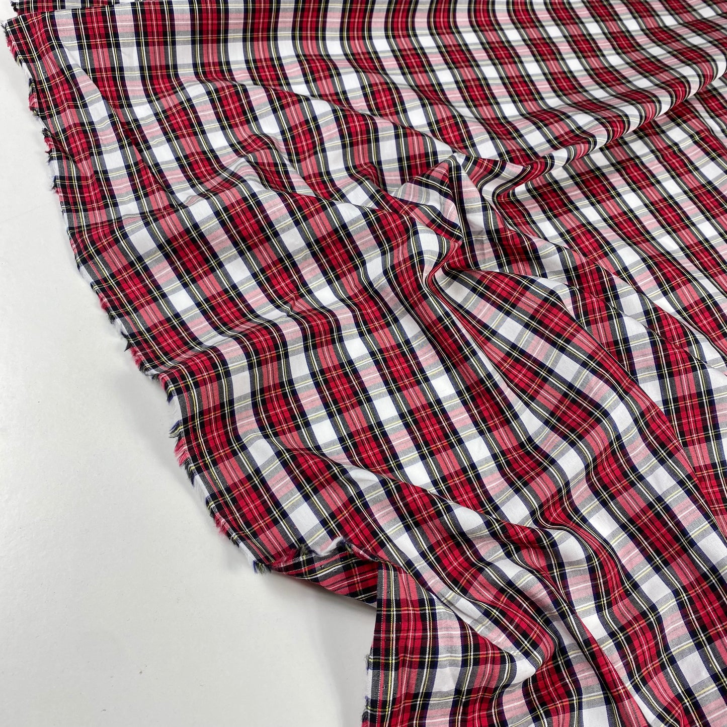 Camisa de cambray con estampado navideño