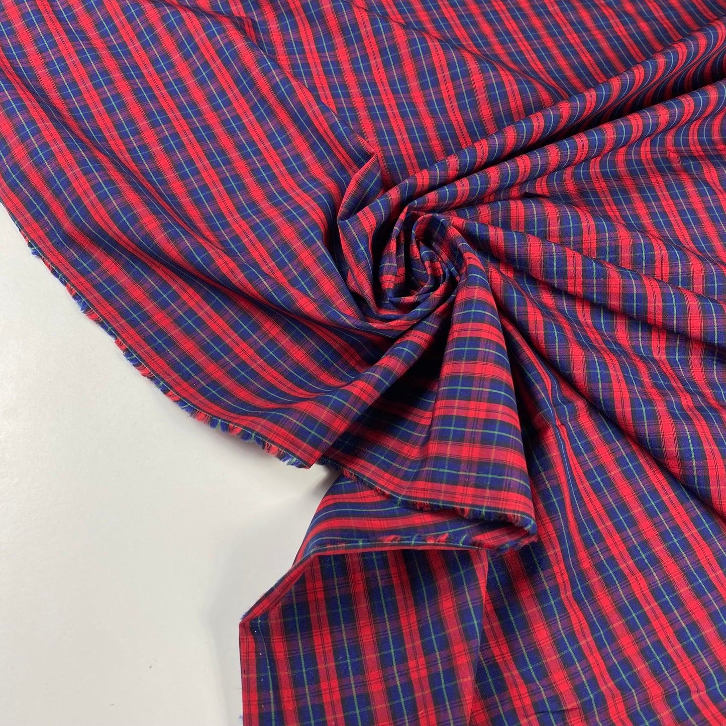 Camisa de cambray con estampado navideño