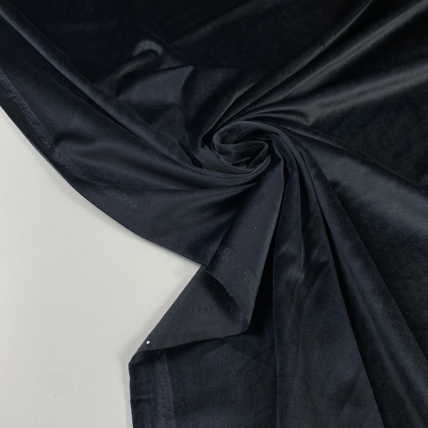 terciopelo negro 100% poliéster