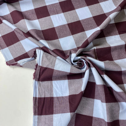 Cuadros Vaiela en burdeos y azul claro