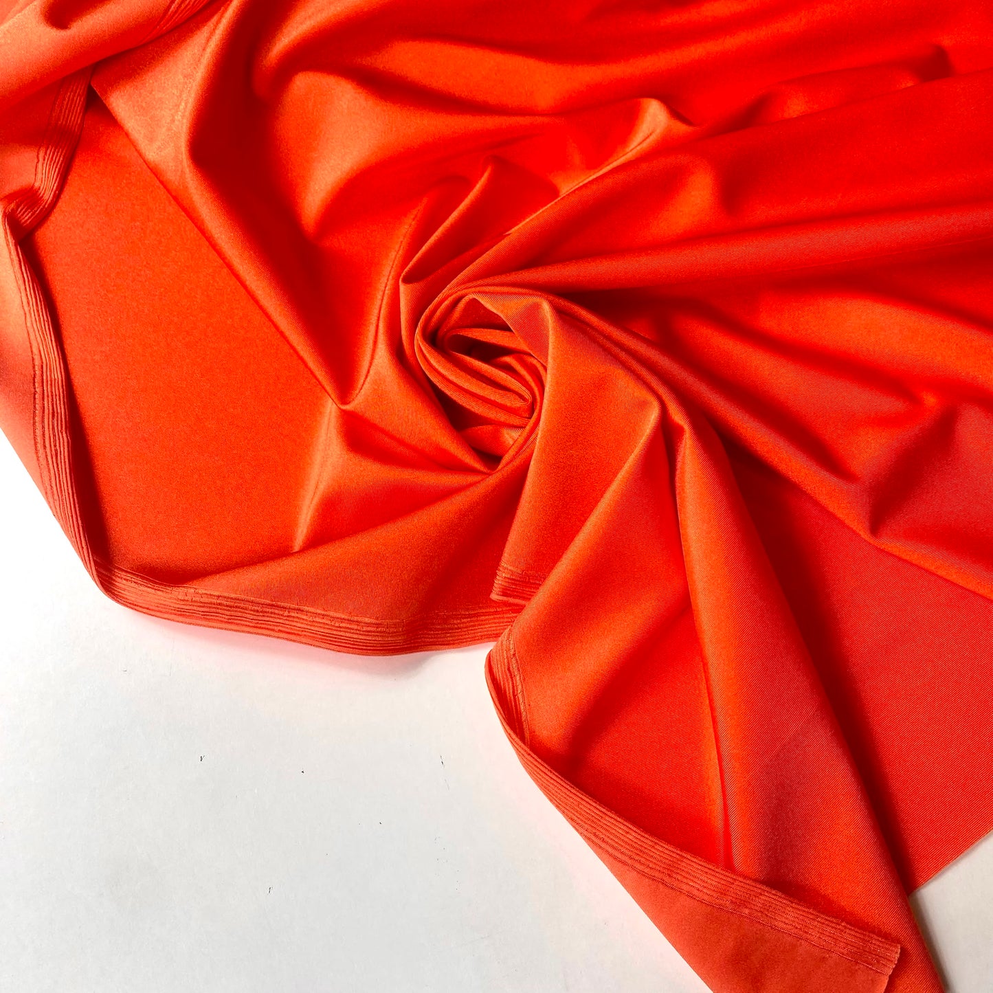 Lycra Com Brilho Laranja