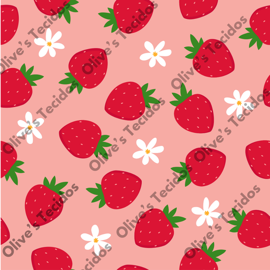 Watermelons pattern with green background