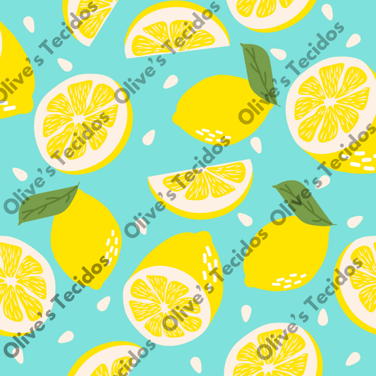 Watermelons pattern with green background