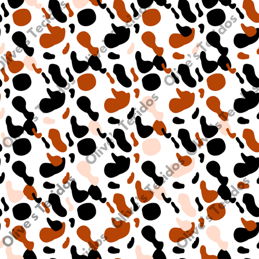 Watermelons pattern with green background